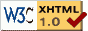 Worldwide Banner Exchange uses valid XHTML 1.0.